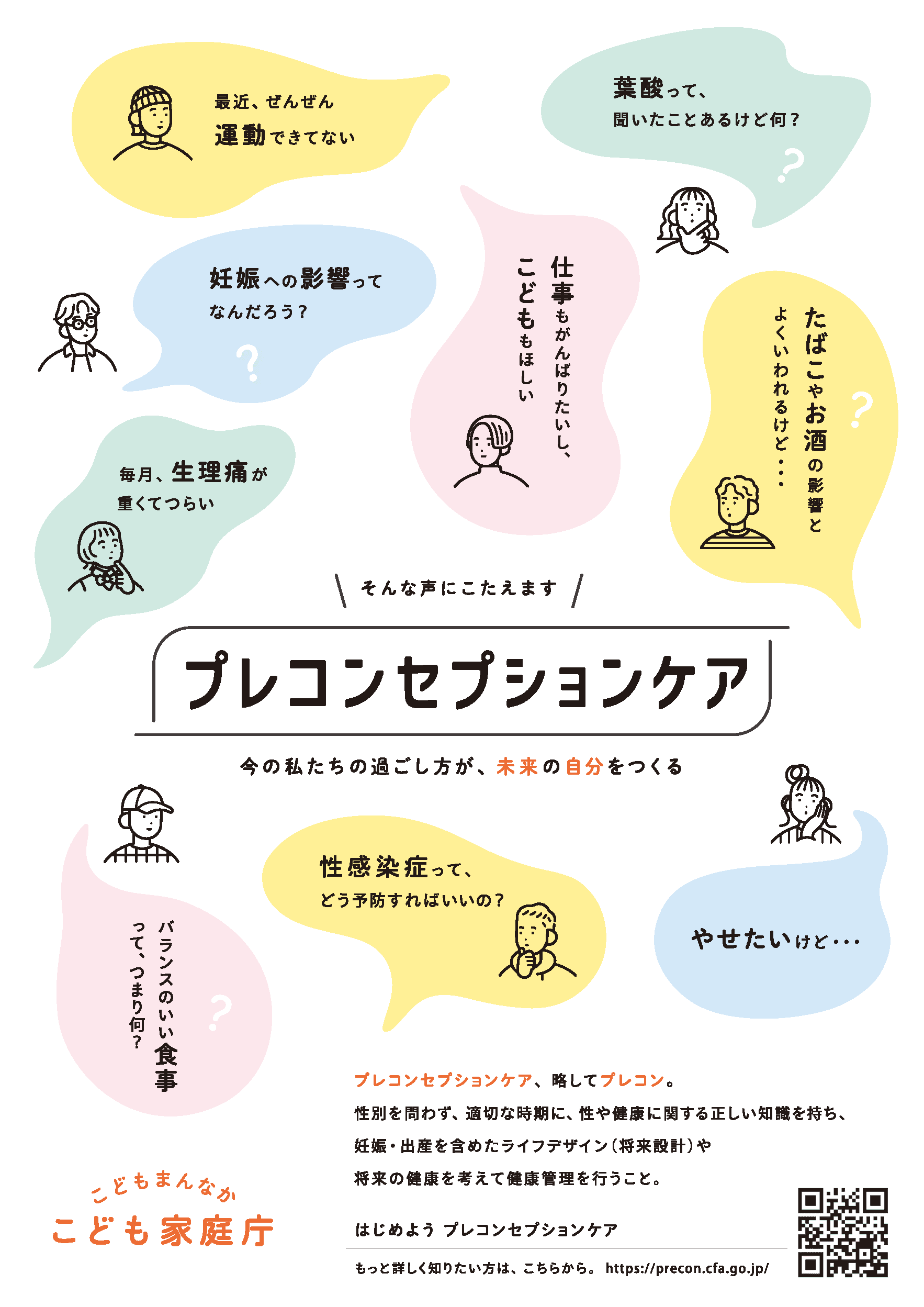 プレコンセプションケアチラシ(カラー版)