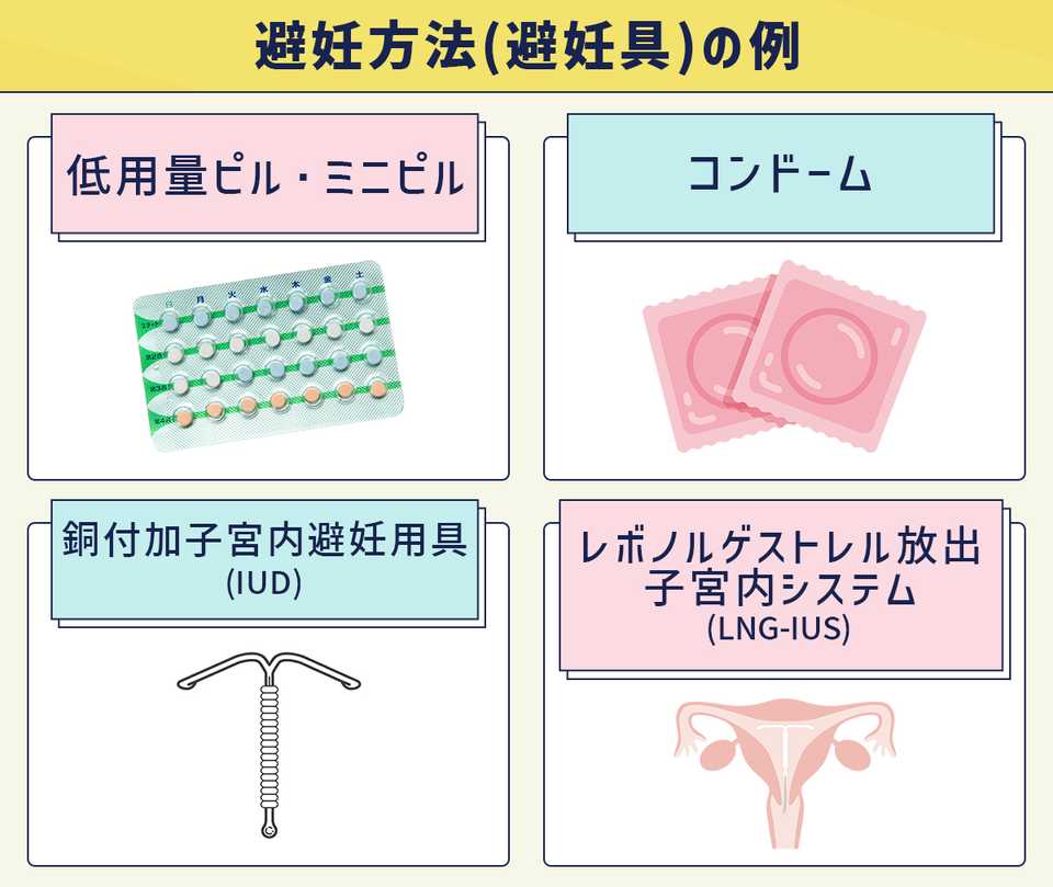 避妊方法(避妊具)の例